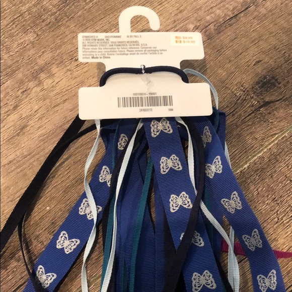 Set of two Gymboree ribbon hair ties - Picture 2 of 3